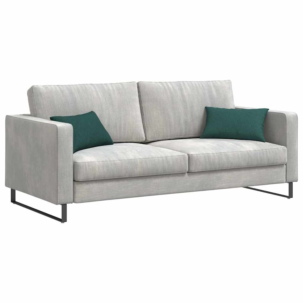 Sofapuder 2 pcs Mørkegrøn 50 x 30 cm Stof