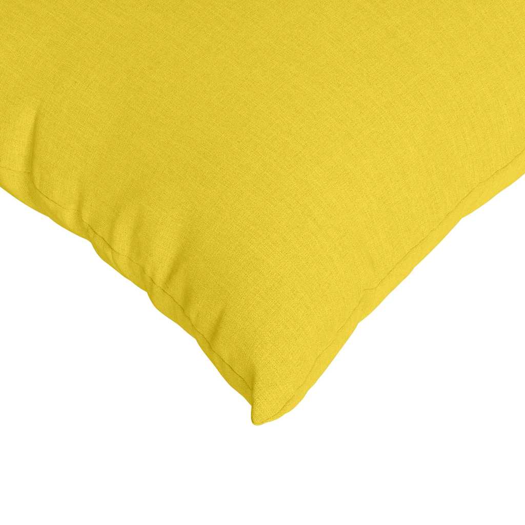 Sofapuder 2 pcs Lys Gul 50 x 30 cm Stof