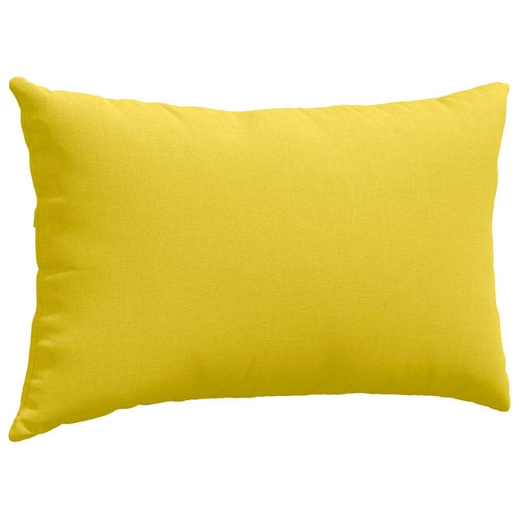 Sofapuder 2 pcs Lys Gul 50 x 30 cm Stof