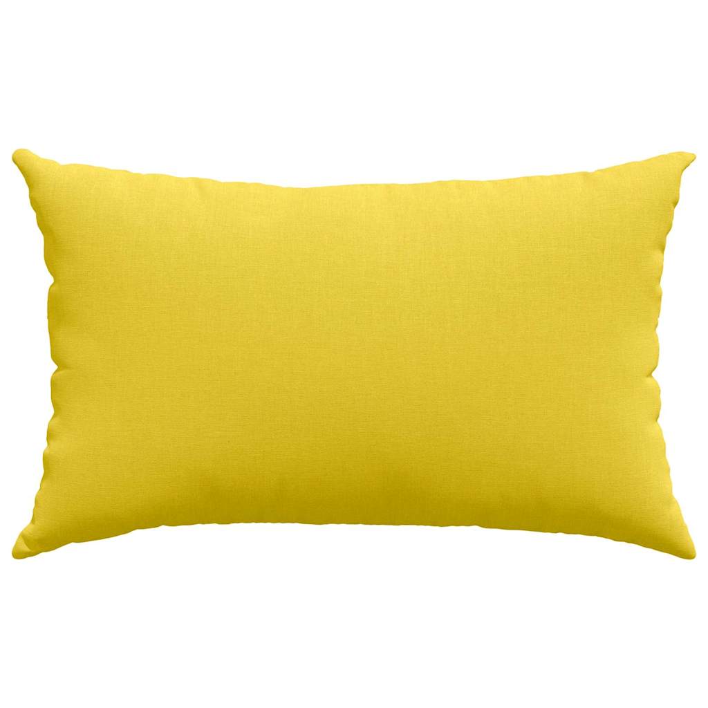 Sofapuder 2 pcs Lys Gul 50 x 30 cm Stof