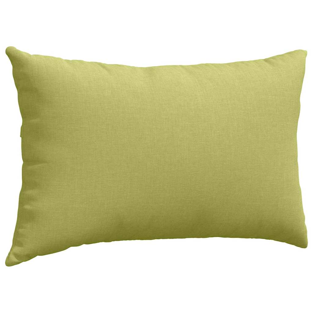 Sofapuder 2 pcs Lys grøn 50 x 30 cm Stof