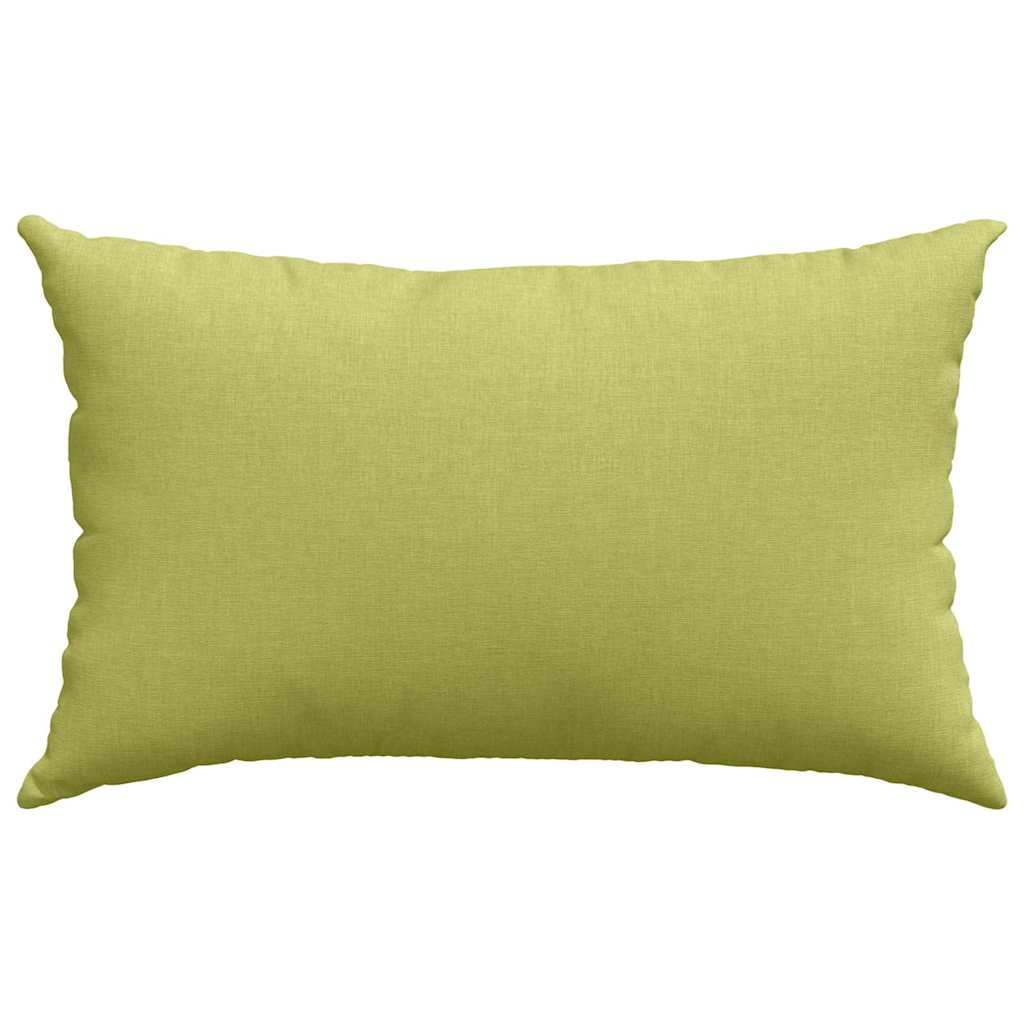 Sofapuder 2 pcs Lys grøn 50 x 30 cm Stof