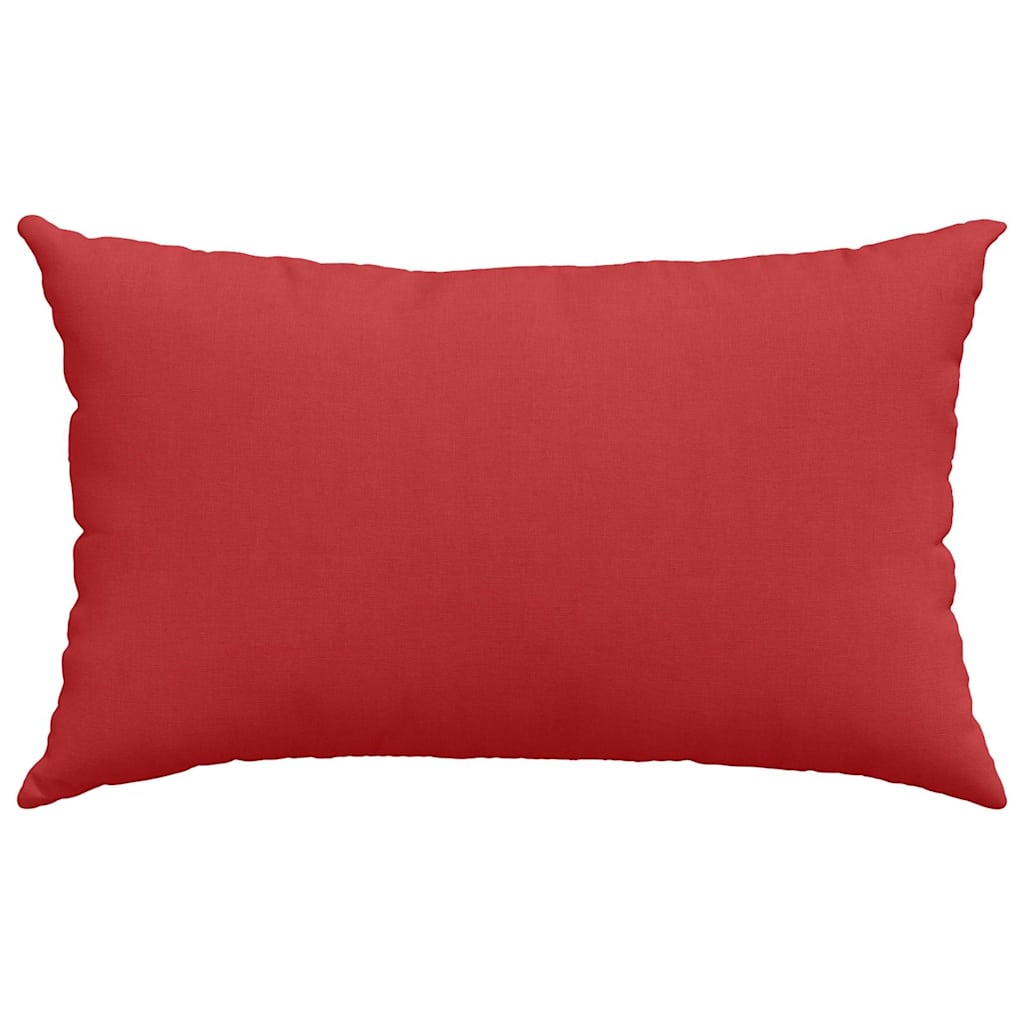 Sofapuder 2 pcs Rød 50 x 30 cm Stof