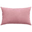 Sofapuder 2 pcs Lyserød 50 x 30 cm Velourstof