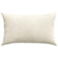 Sofapuder 2 pcs Creme 50 x 30 cm Velourstof