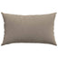 Sofapuder 2 pcs Gråbrun 50 x 30 cm Stof