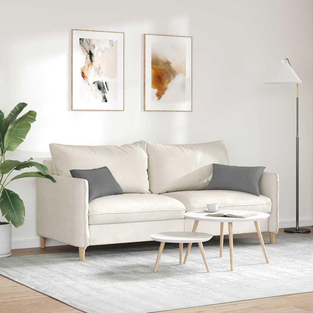 Sofapuder 2 pcs Mørkegrå 50 x 30 cm Stof