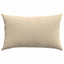 Sofapuder 2 pcs Creme 50 x 30 cm Stof