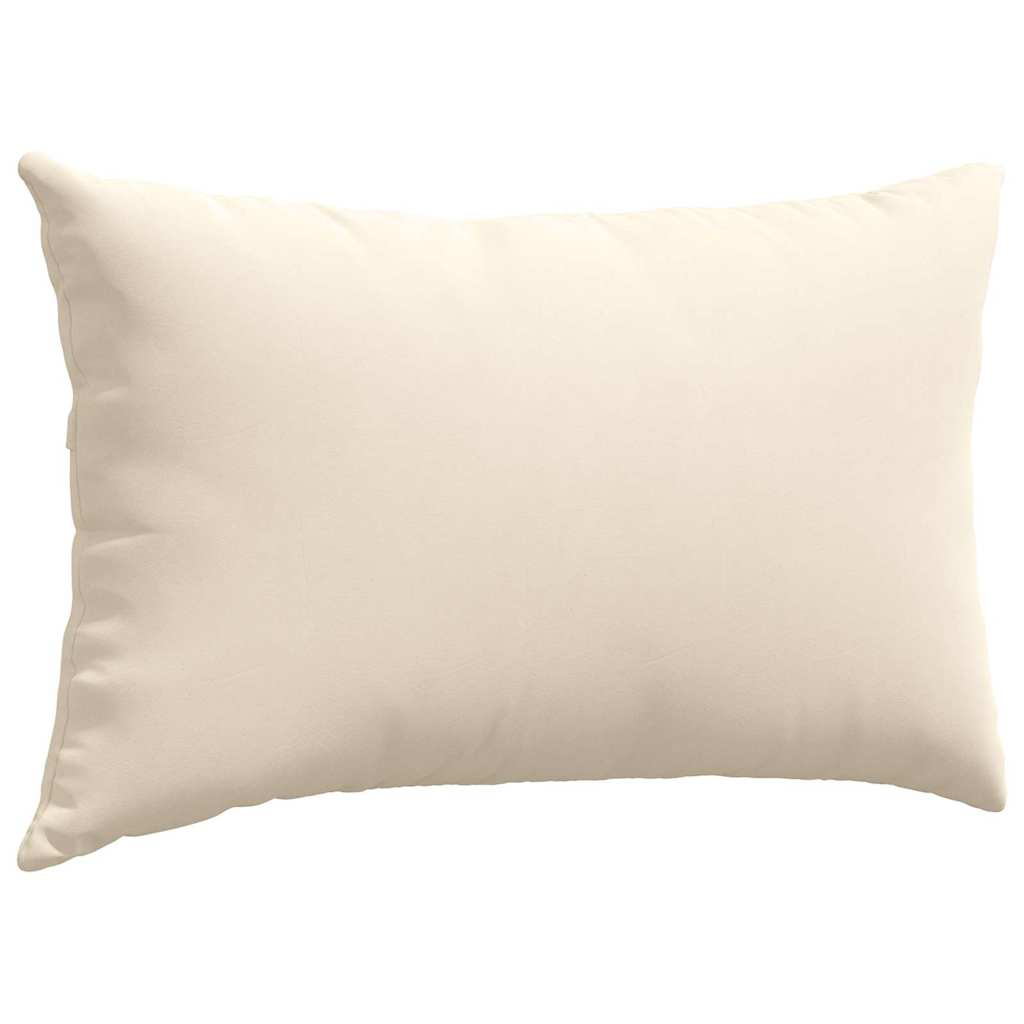 Sofapuder 2 pcs Beige 50 x 30 cm Stof