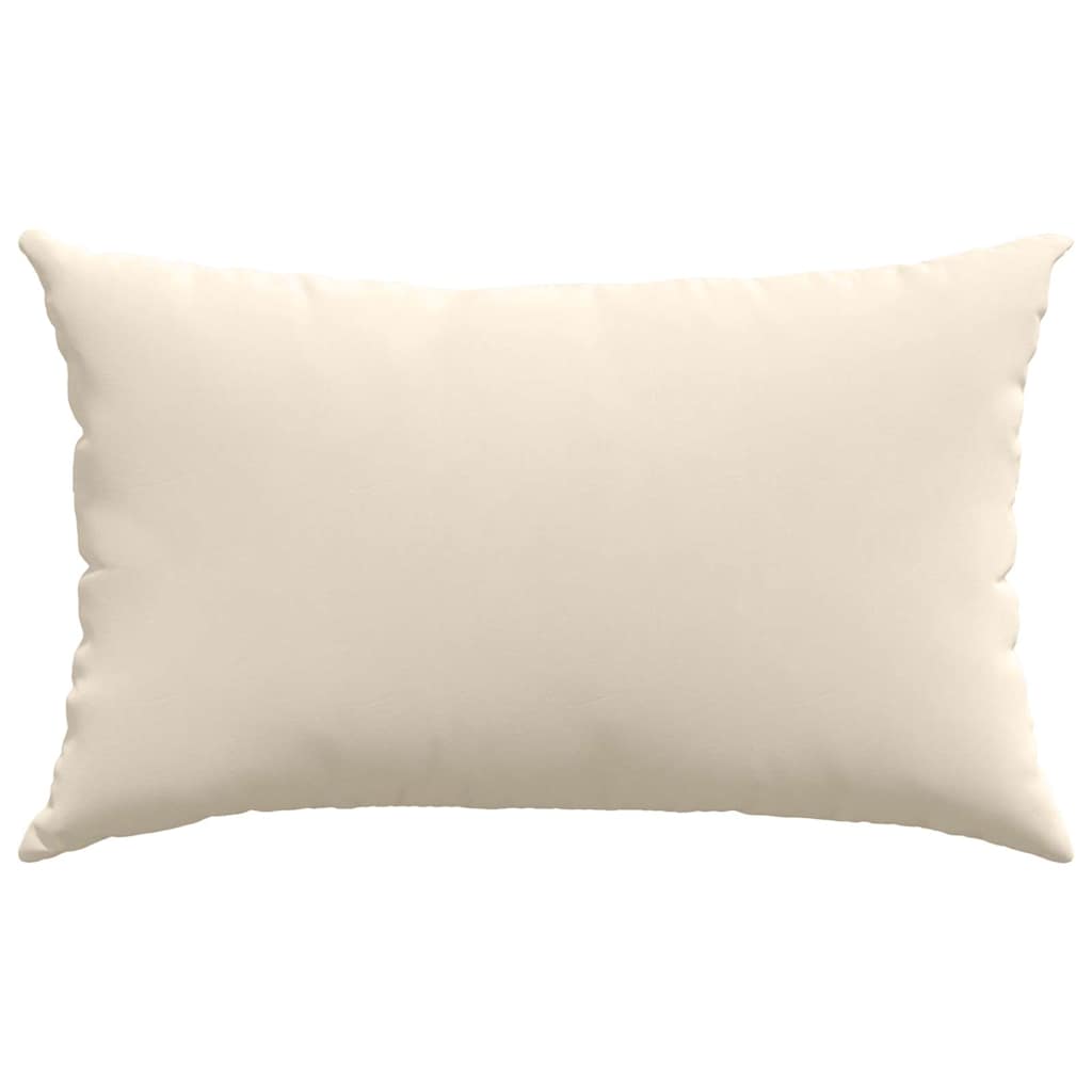 Sofapuder 2 pcs Beige 50 x 30 cm Stof