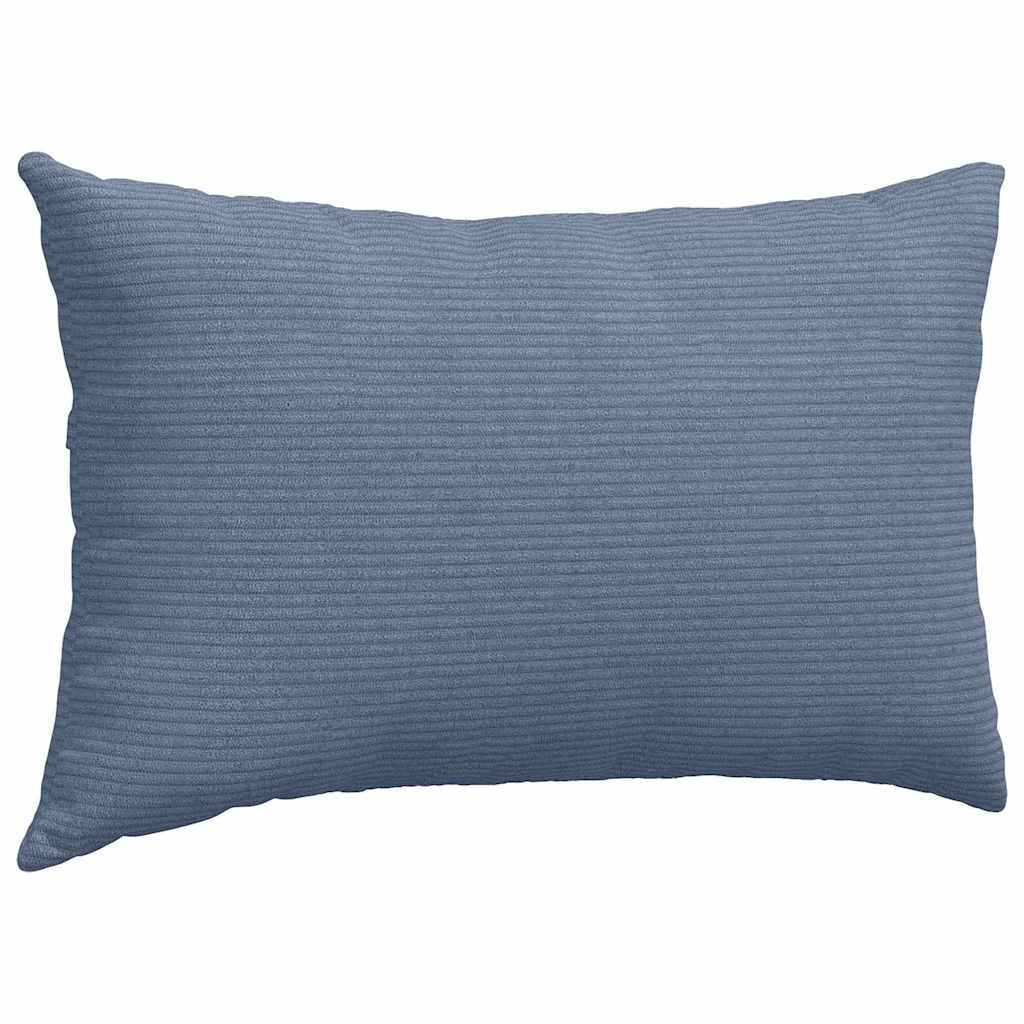 Sofapuder 2 pcs Blå 50 x 30 cm Velourstof