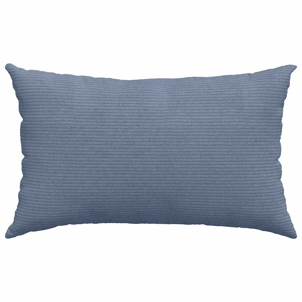 Sofapuder 2 pcs Blå 50 x 30 cm Velourstof