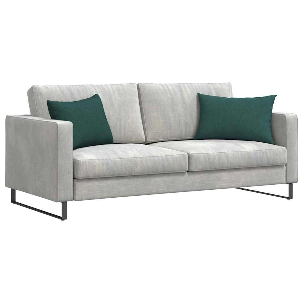 Sofapuder 2 pcs Mørkegrøn 60 x 40 cm Stof
