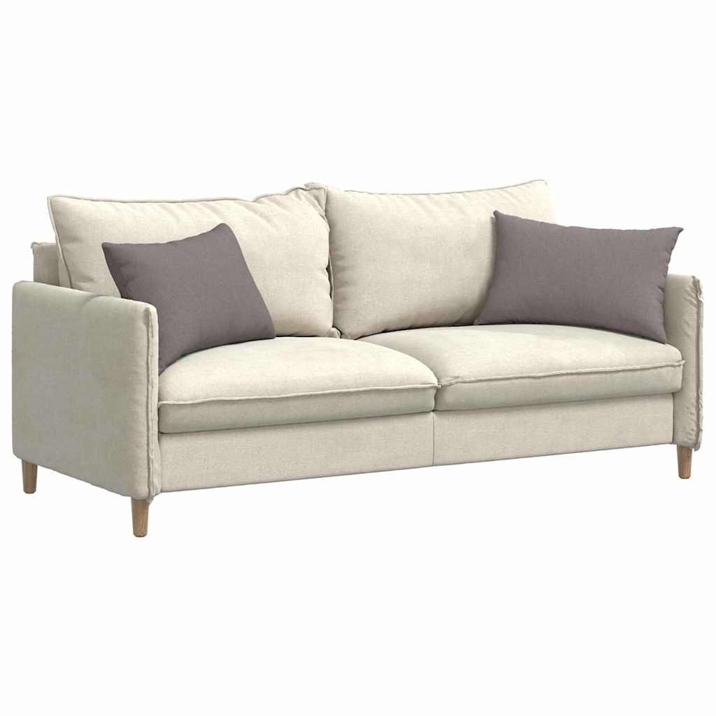 Sofapuder 2 pcs Gråbrun 60 x 40 cm Stof