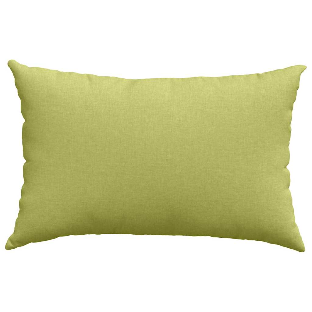 Sofapuder 2 pcs Lys grøn 60 x 40 cm Stof