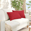 Sofapuder 2 pcs Rød 60 x 40 cm Stof