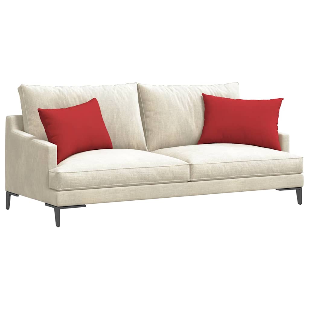 Sofapuder 2 pcs Rød 60 x 40 cm Stof