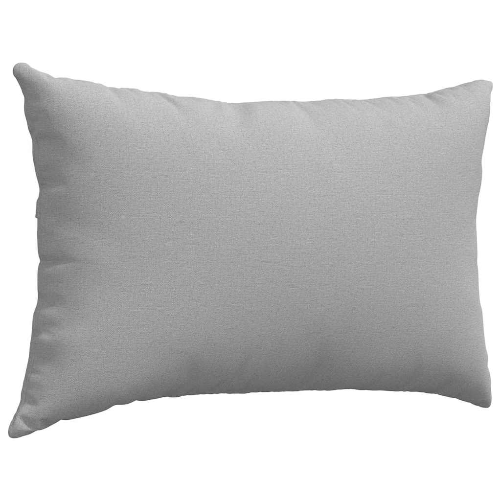 Sofapuder 2 pcs Skygrå 60 x 40 cm Stof
