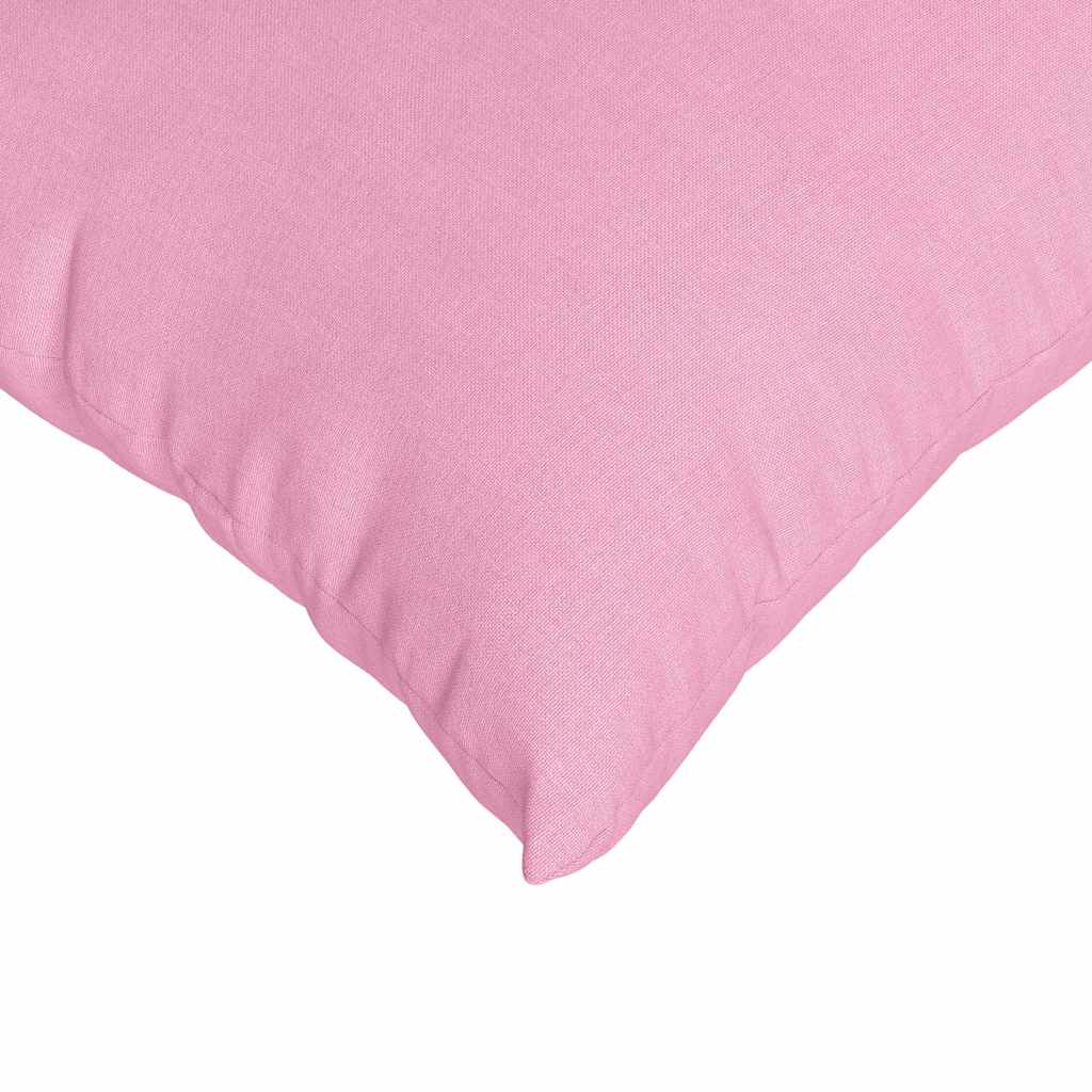Sofapuder 2 pcs Lyserød 60 x 40 cm Stof
