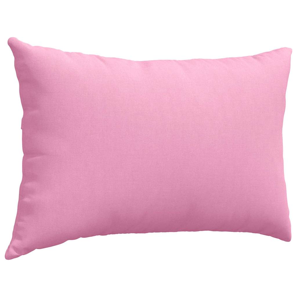 Sofapuder 2 pcs Lyserød 60 x 40 cm Stof