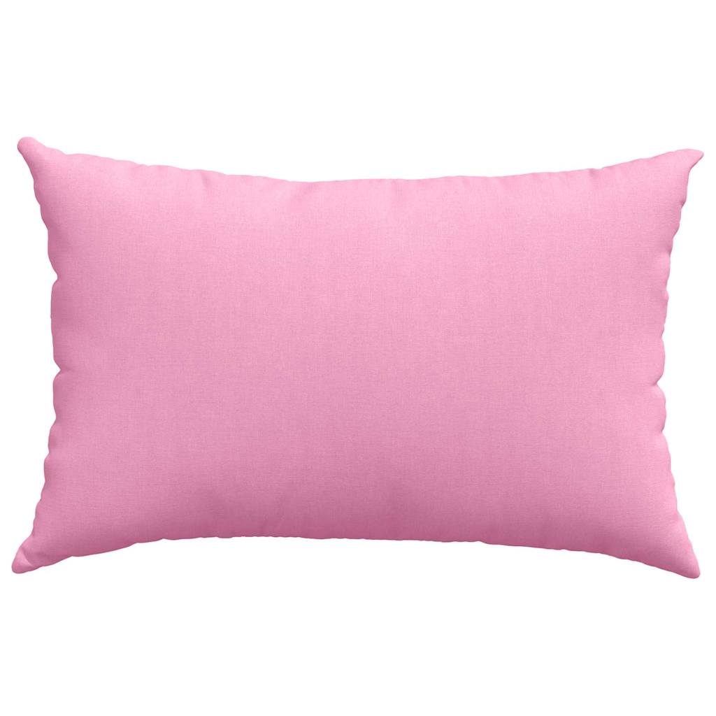 Sofapuder 2 pcs Lyserød 60 x 40 cm Stof