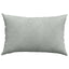 Sofapuder 2 pcs Lysegrå 60 x 40 cm Velourstof