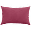 Sofapuder 2 pcs Vinrød 60 x 40 cm Velourstof