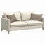 Sofapuder 2 pcs Gråbrun 60 x 40 cm Stof