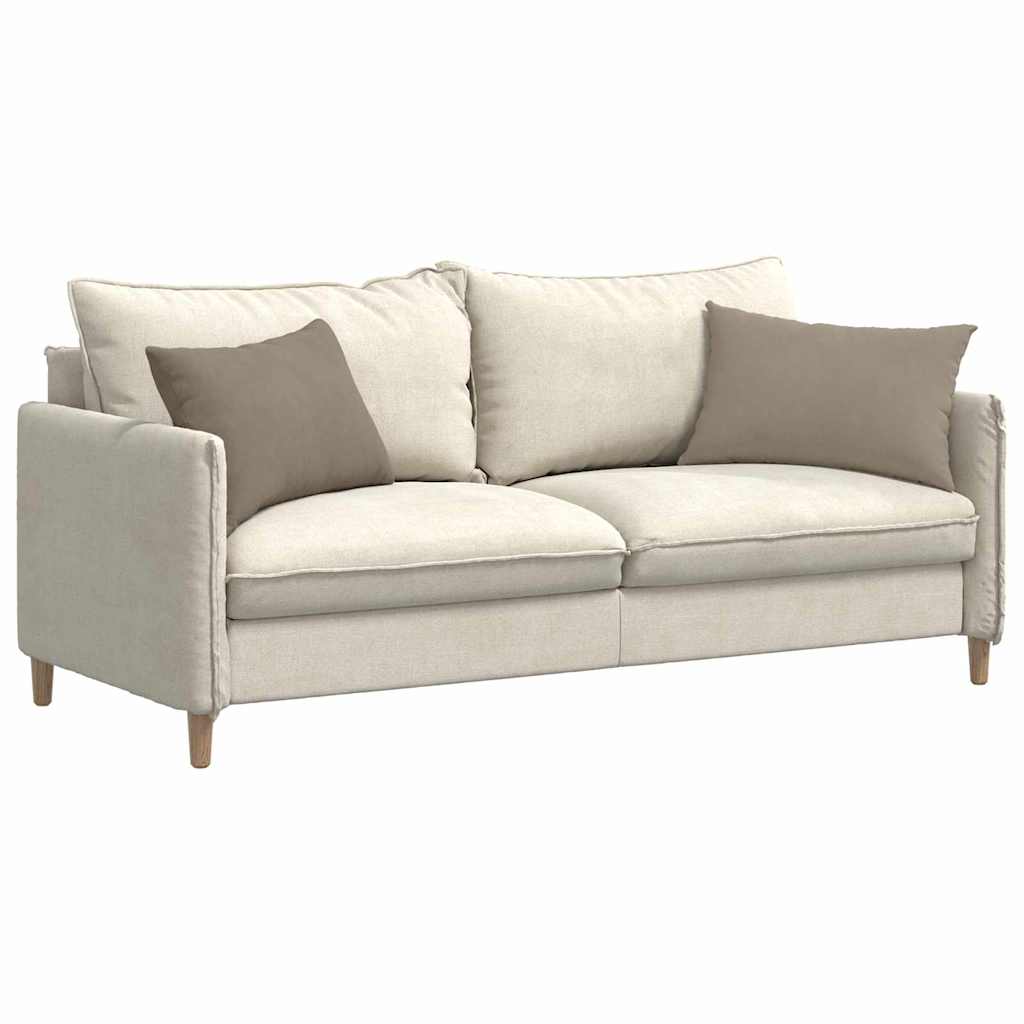 Sofapuder 2 pcs Gråbrun 60 x 40 cm Stof