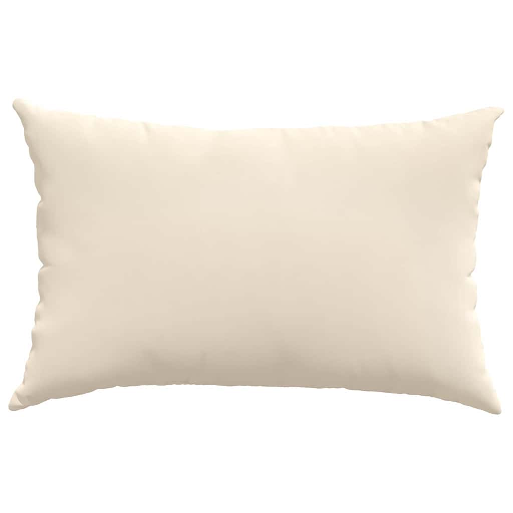 Sofapuder 2 pcs Beige 60 x 40 cm Stof