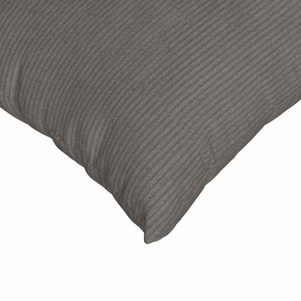 Sofapuder 2 pcs Lysegrå 60 x 40 cm Velourstof