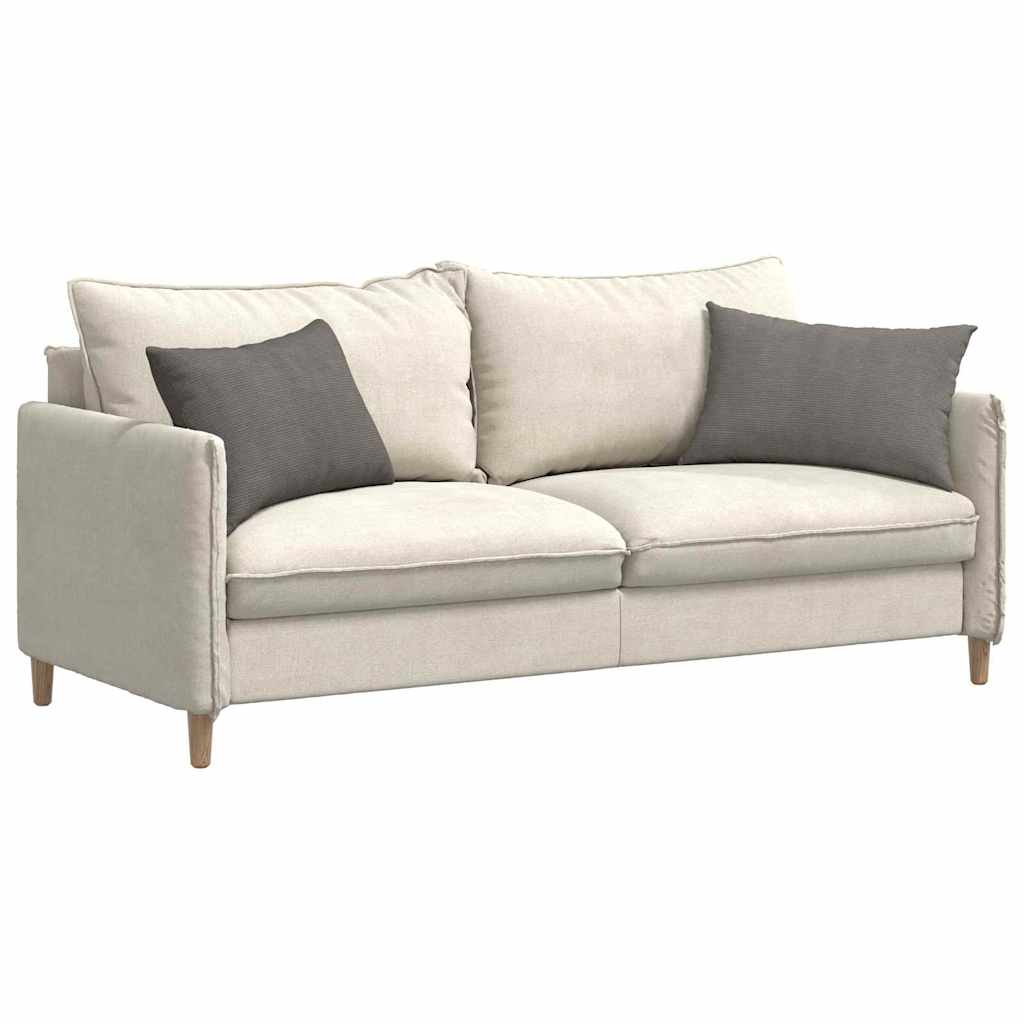 Sofapuder 2 pcs Lysegrå 60 x 40 cm Velourstof