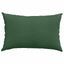 Sofapuder 2 pcs Mørkegrøn 60 x 40 cm Velourstof