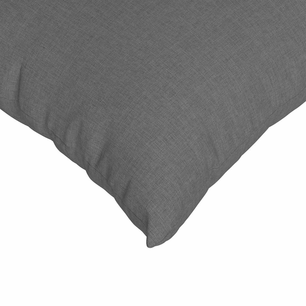 Sofapuder 2 pcs Mørkegrå 80 x 40 cm Stof
