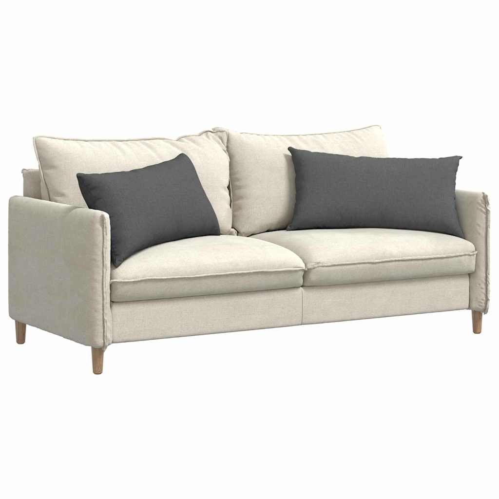 Sofapuder 2 pcs Mørkegrå 80 x 40 cm Stof