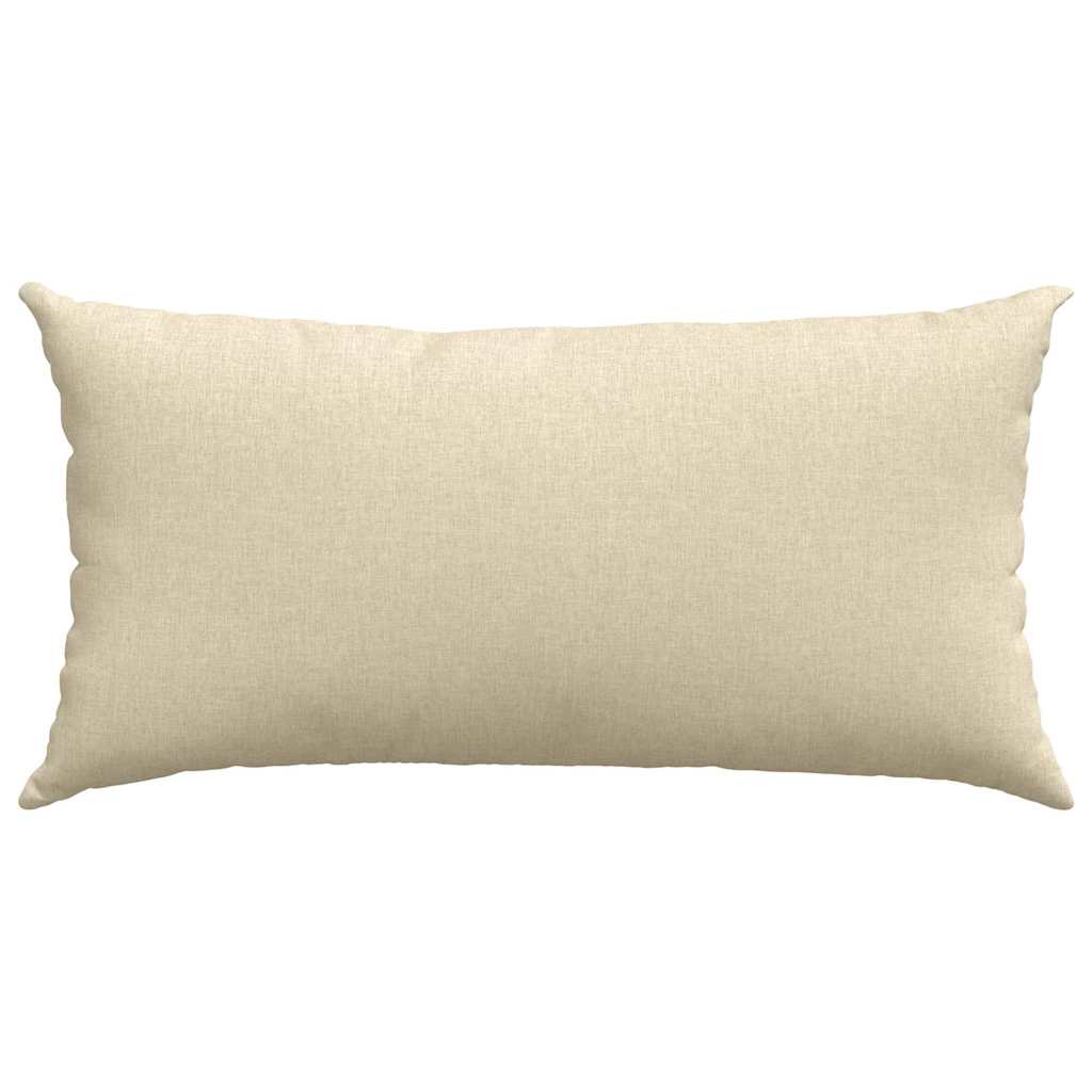 Sofapuder 2 pcs Creme 80 x 40 cm Stof