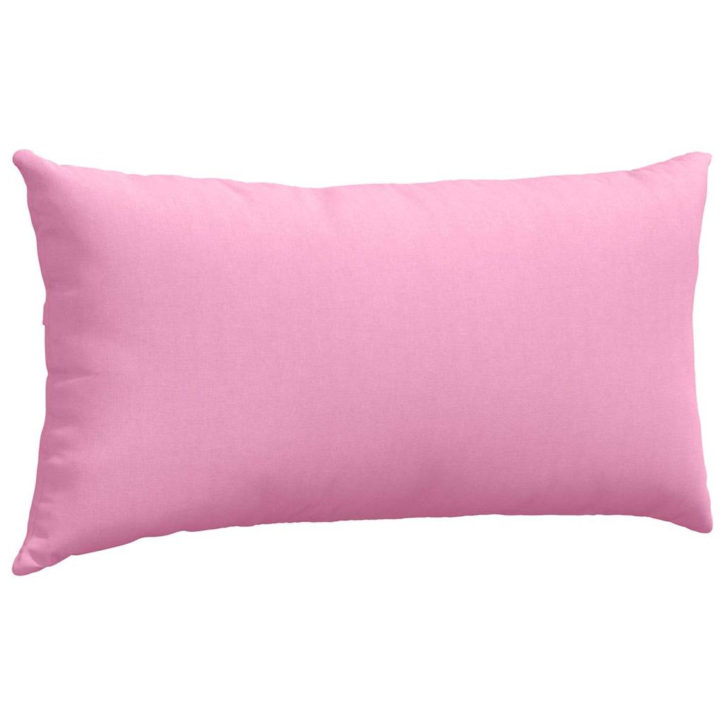 Sofapuder 2 pcs Lyserød 80 x 40 cm Stof