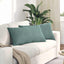 Sofapuder 2 pcs Havgrøn 80 x 40 cm Velourstof