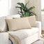 Sofapuder 2 pcs Creme 80 x 40 cm Stof