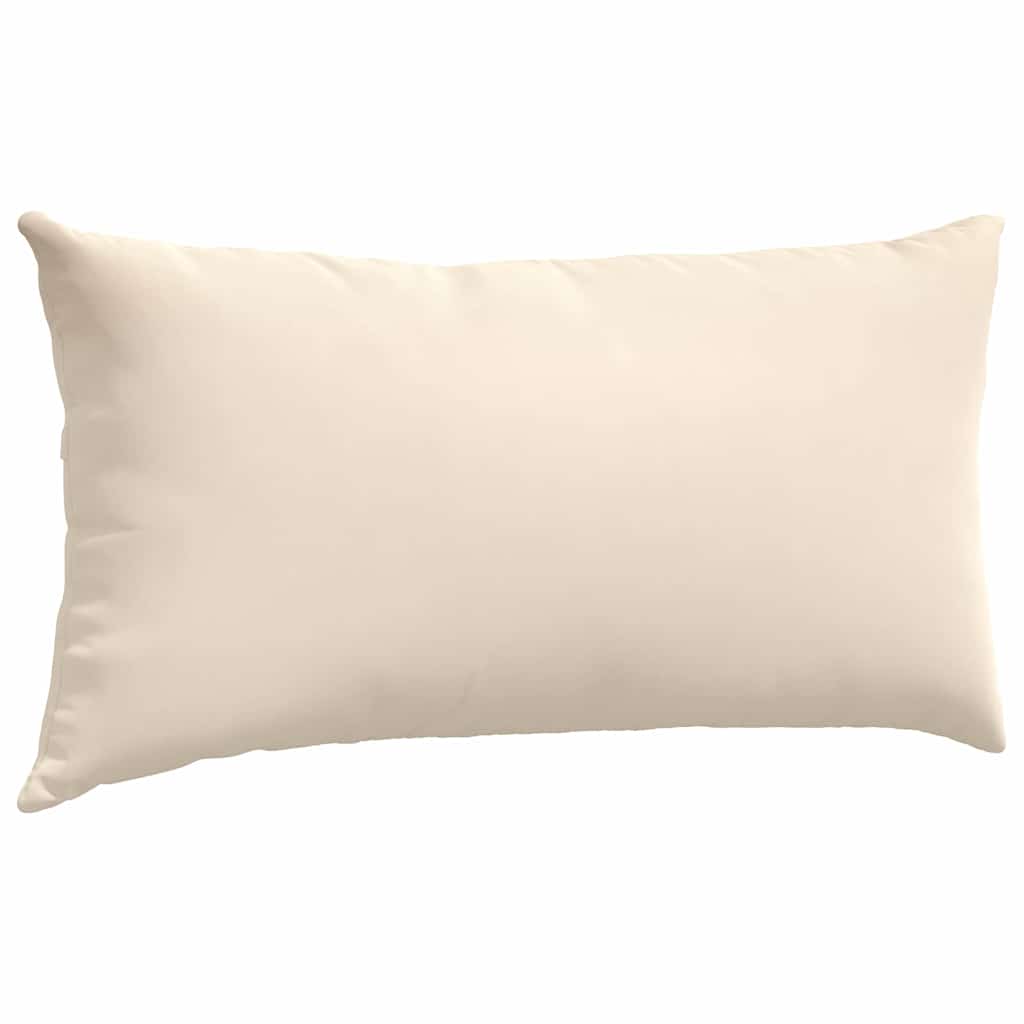 Sofapuder 2 pcs Beige 80 x 40 cm Stof