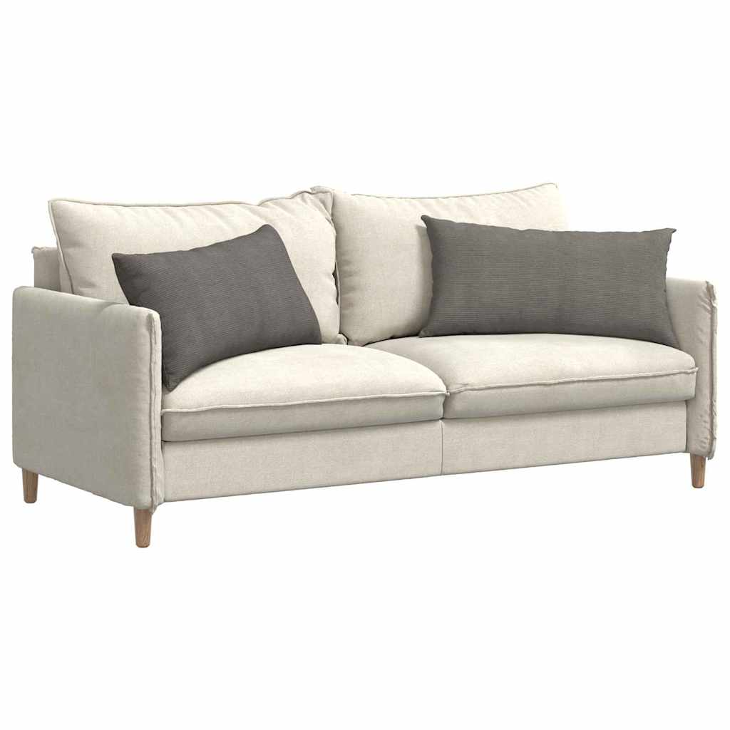 Sofapuder 2 pcs Lysegrå 80 x 40 cm Velourstof