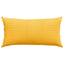 Sofapuder 2 pcs Lys Gul 80 x 40 cm Velourstof