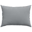 Sofapuder 2 pcs Lysegrå 70 x 50 cm Stof