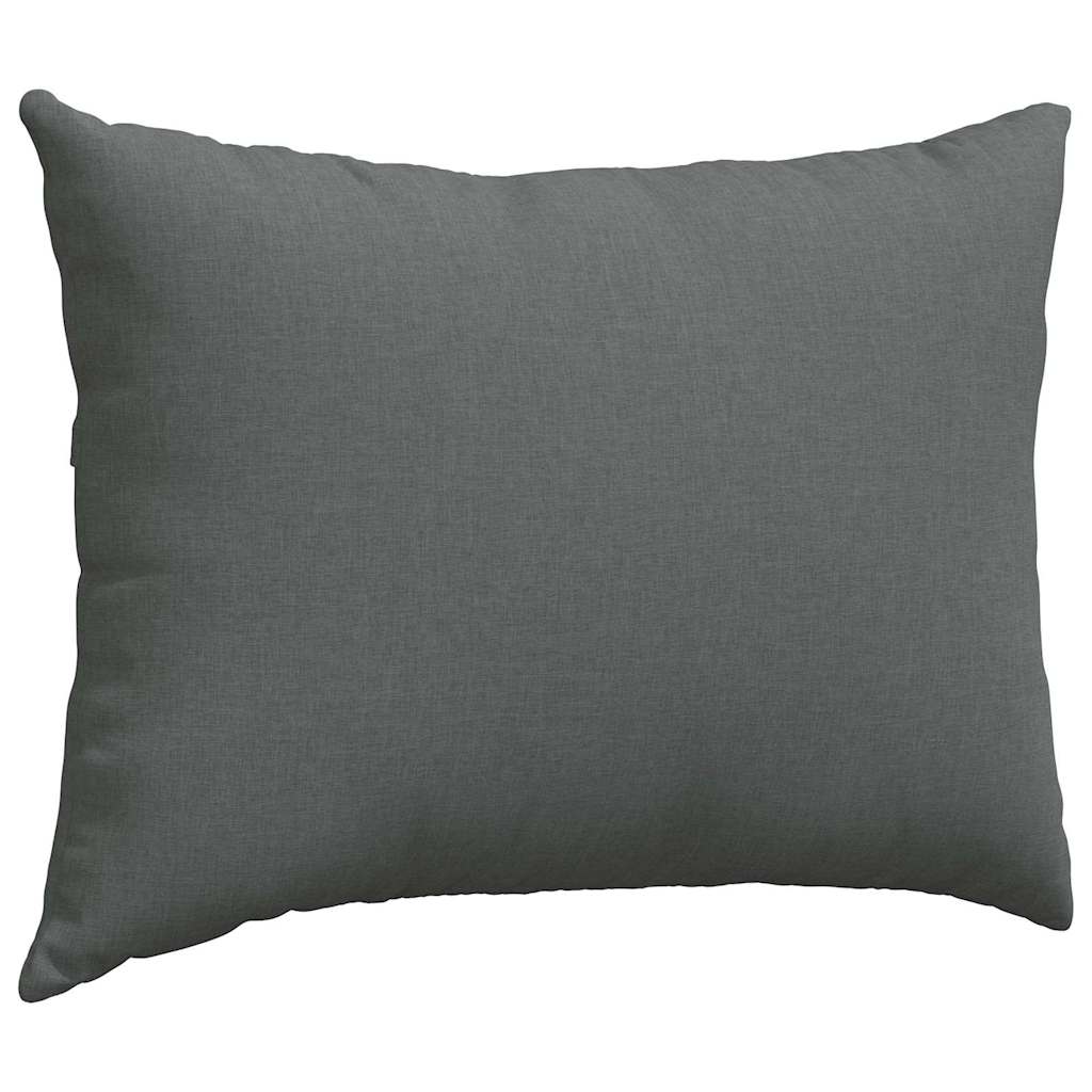 Sofapuder 2 pcs Mørkegrå 70 x 50 cm Stof