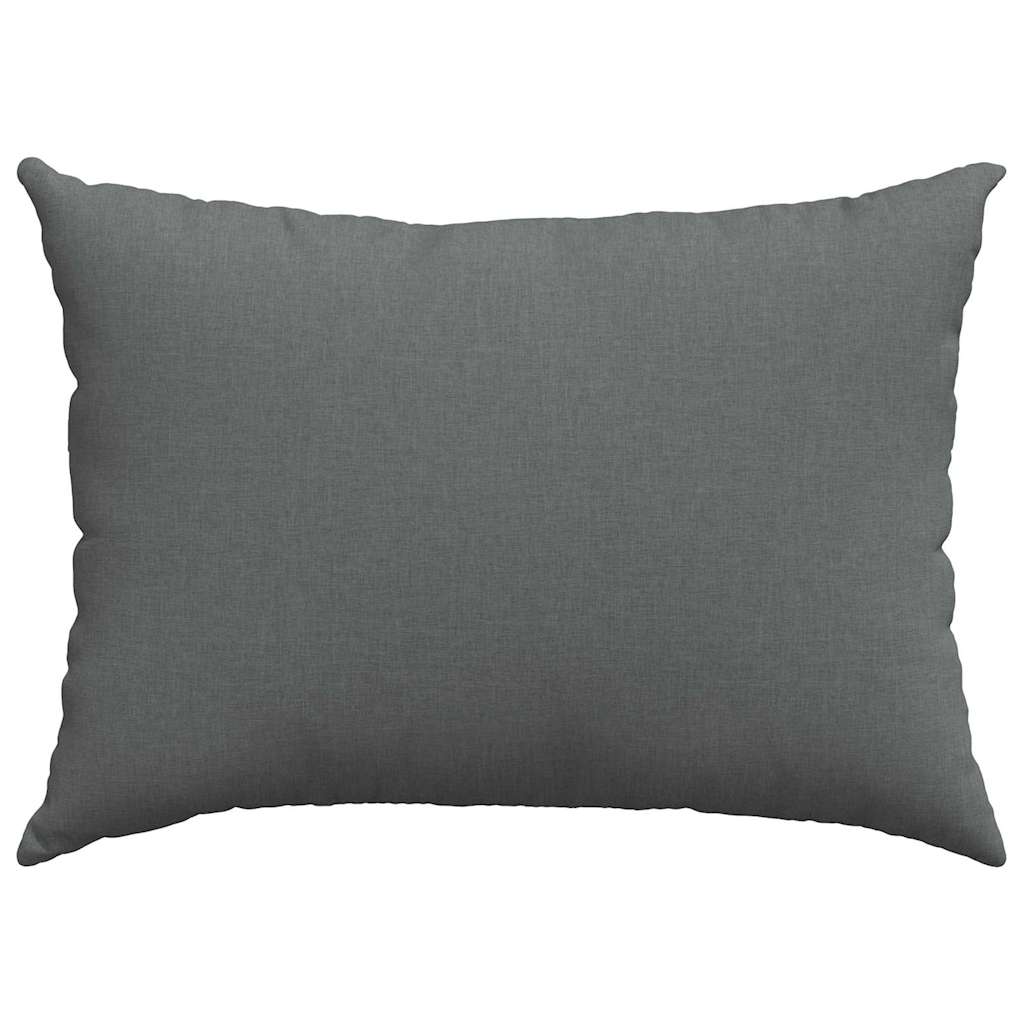 Sofapuder 2 pcs Mørkegrå 70 x 50 cm Stof