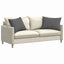 Sofapuder 2 pcs Mørkegrå 70 x 50 cm Stof