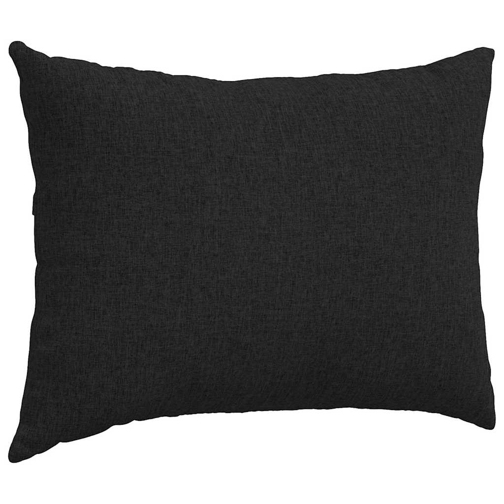 Sofapuder 2 pcs Sort 70 x 50 cm Stof