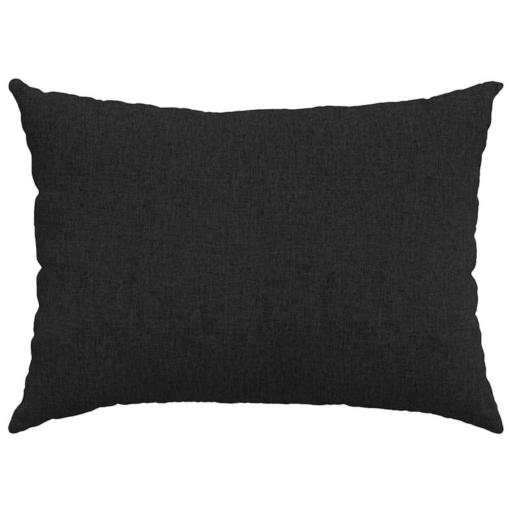 Sofapuder 2 pcs Sort 70 x 50 cm Stof