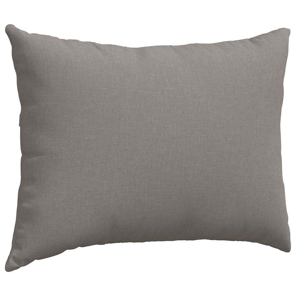 Sofapuder 2 pcs Gråbrun 70 x 50 cm Stof