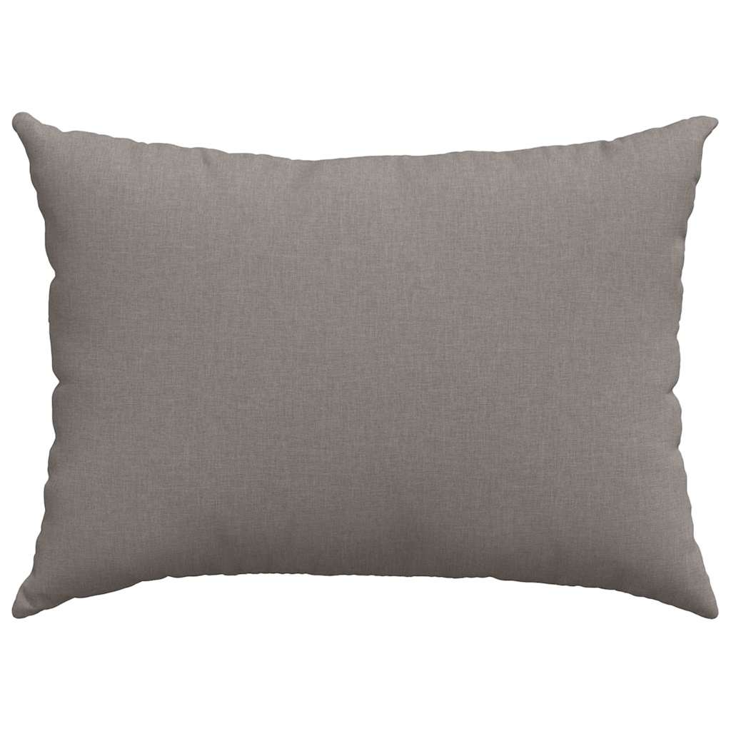 Sofapuder 2 pcs Gråbrun 70 x 50 cm Stof